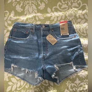 501 Levi Denim Shorts Size 30